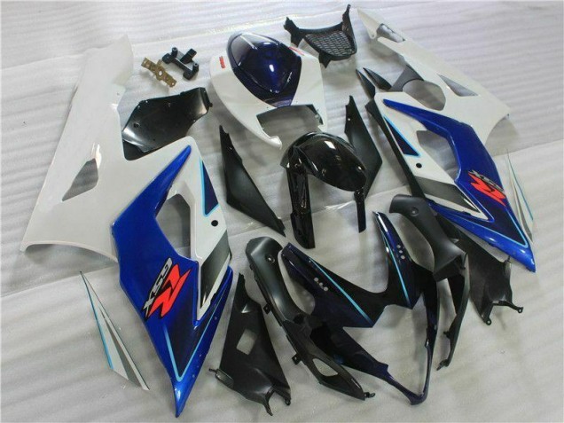 Suzuki GSXR 1000 K5 2005-2006 - Schwarz Blau Weiß Suzuki GSXR 1000 K5 2005-2006 - Schwarz Blau Weiß