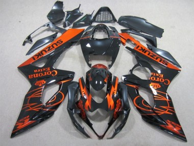 Suzuki GSXR 1000 K5 2005-2006 - Schwarz Orange Corona Extra