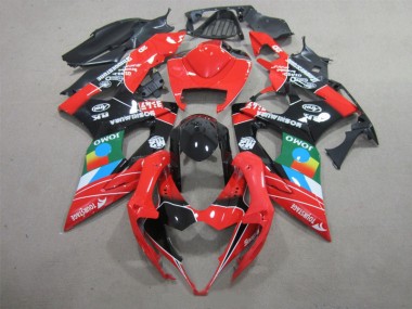 Suzuki GSXR 1000 K5 2005-2006 - Schwarz Rot Grün