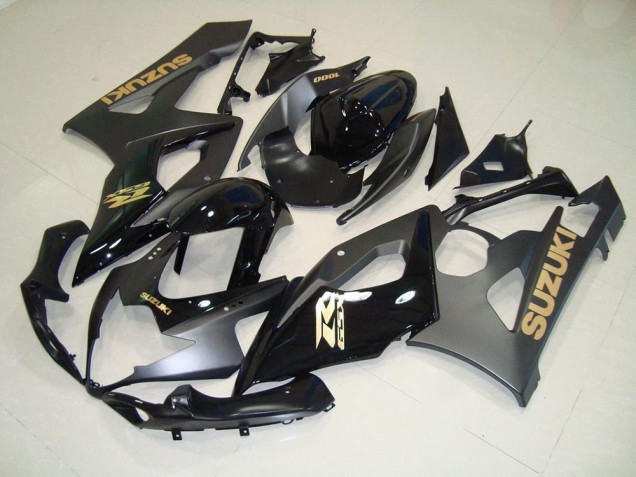 Suzuki GSXR 1000 K5 2005-2006 - Schwarz mit goldenen Aufklebern