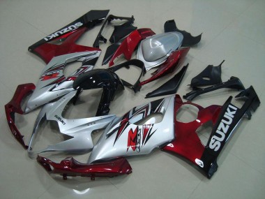 Suzuki GSXR 1000 K5 2005-2006 - Silber Rot