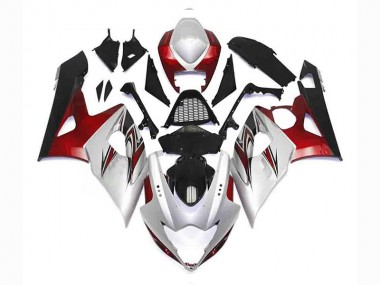 Suzuki GSXR 1000 K5 2005-2006 - Silber Rot Schwarz