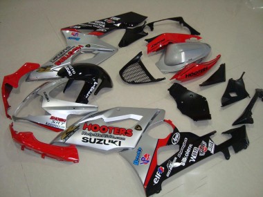 Suzuki GSXR 1000 K5 2005-2006 - Silber Und Rot