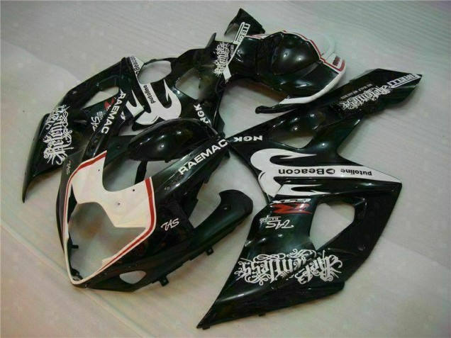 Suzuki GSXR 1000 K5 2005-2006 - Weiß Schwarz