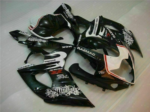 Suzuki GSXR 1000 K5 2005-2006 - Weiß Schwarz