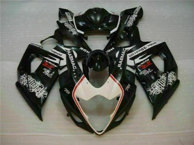 Suzuki GSXR 1000 K5 2005-2006 - Weiß Schwarz