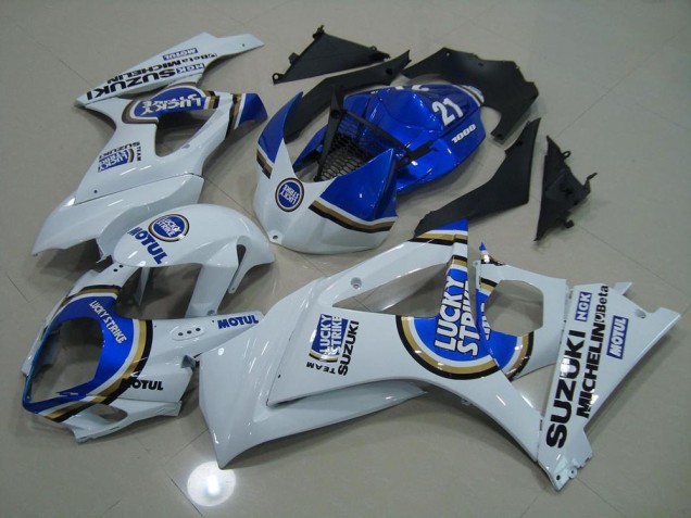 Suzuki GSXR 1000 K7 2007-2008 - Blau Lucky Strike