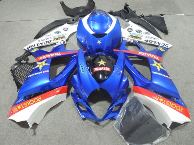 Suzuki GSXR 1000 K7 2007-2008 - Blau Rockstar