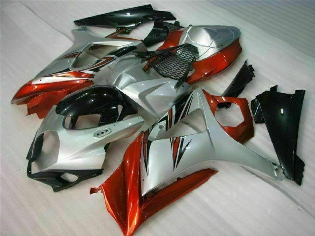 Suzuki GSXR 1000 K7 2007-2008 - Braun Silber