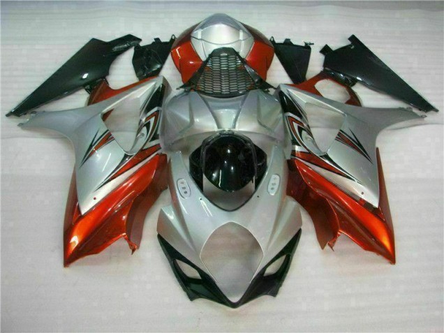 Suzuki GSXR 1000 K7 2007-2008 - Braun Silber