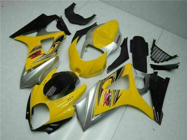 Suzuki GSXR 1000 K7 2007-2008 - Gelb