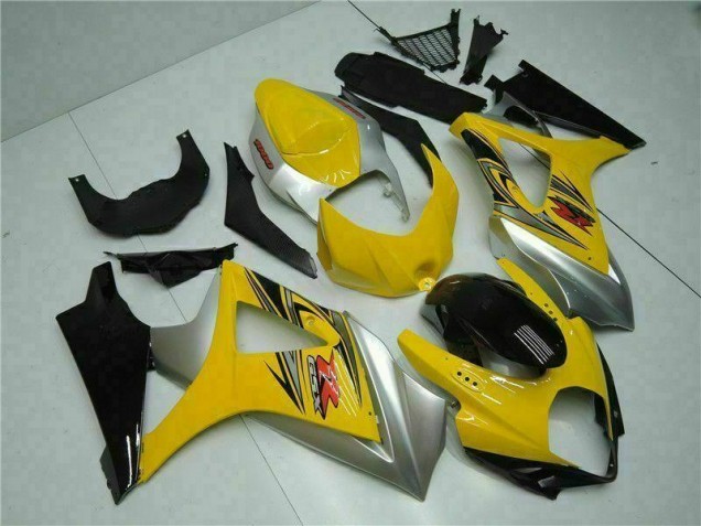 Suzuki GSXR 1000 K7 2007-2008 - Gelb