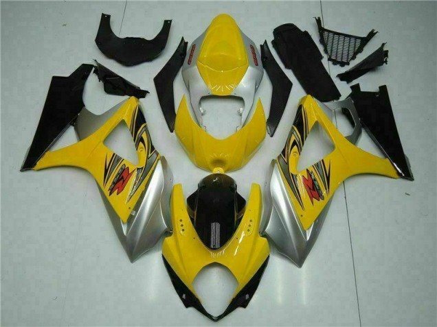 Suzuki GSXR 1000 K7 2007-2008 - Gelb