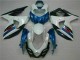 Suzuki GSXR 1000 K9 2009-2016 - Blau Weiß Suzuki GSXR 1000 K9 2009-2016 - Blau Weiß