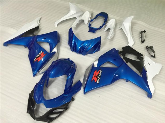 Suzuki GSXR 1000 K9 2009-2016 - Blau Weiß Suzuki GSXR 1000 K9 2009-2016 - Blau Weiß