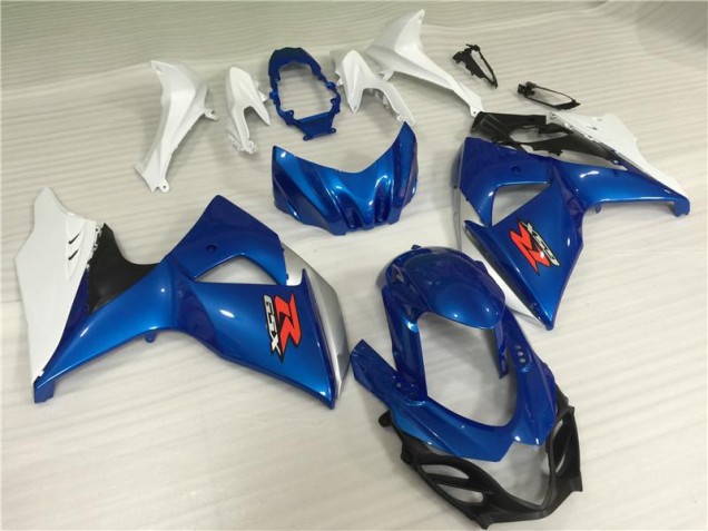 Suzuki GSXR 1000 K9 2009-2016 - Blau Weiß Suzuki GSXR 1000 K9 2009-2016 - Blau Weiß