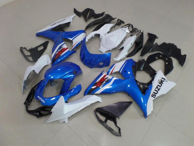 Suzuki GSXR 1000 K9 2009-2016 - Blau Weiß Suzuki GSXR 1000 K9 2009-2016 - Blau Weiß