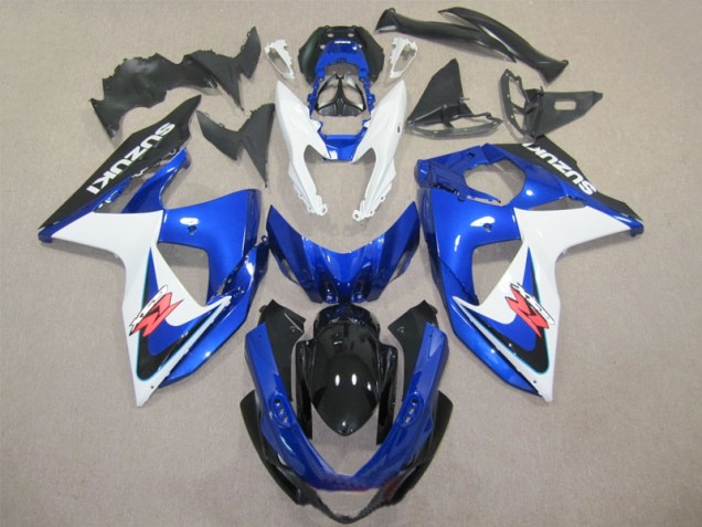 Suzuki GSXR 1000 K9 2009-2016 - Blau Weiß Suzuki GSXR 1000 K9 2009-2016 - Blau Weiß