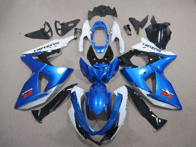Suzuki GSXR 1000 K9 2009-2016 - Blau Weiß Suzuki GSXR 1000 K9 2009-2016 - Blau Weiß