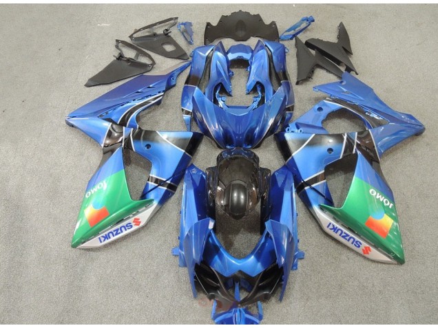 Suzuki GSXR 1000 K9 2009-2016 - BlauGrün JOMO Suzuki GSXR 1000 K9 2009-2016 - BlauGrün JOMO