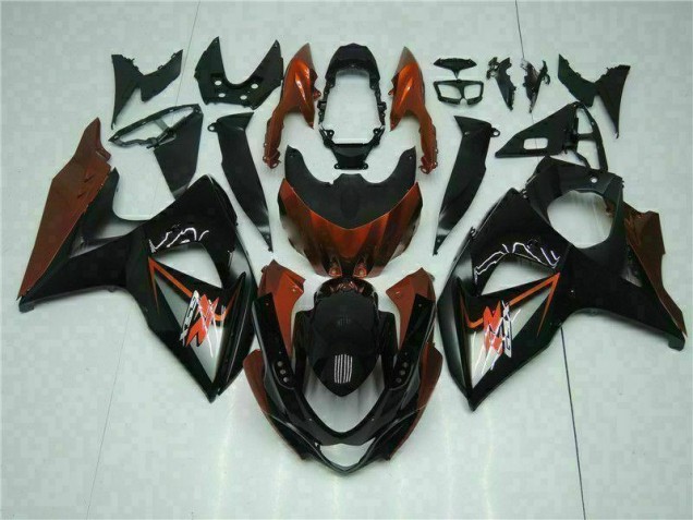Suzuki GSXR 1000 K9 2009-2016 - Braun Schwarz