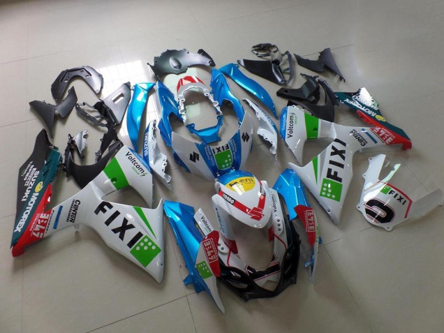 Suzuki GSXR 1000 K9 2009-2016 - Hell blau Fixi Suzuki GSXR 1000 K9 2009-2016 - Hell blau Fixi