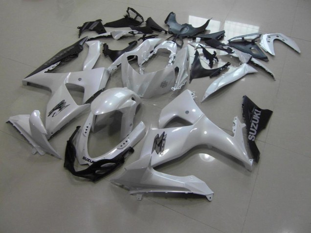 Suzuki GSXR 1000 K9 2009-2016 - Perl Weiß und Schwarz Suzuki GSXR 1000 K9 2009-2016 - Perl Weiß und Schwarz