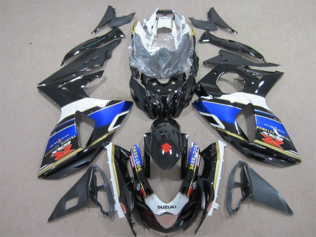 Suzuki GSXR 1000 K9 2009-2016 - Schwarz Blau Dunkel Hund Suzuki GSXR 1000 K9 2009-2016 - Schwarz Blau Dunkel Hund