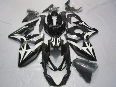 Suzuki GSXR 1000 K9 2009-2016 - Schwarz Weiß