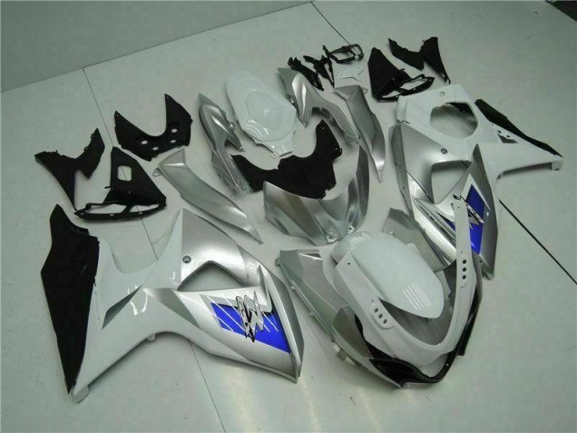 Suzuki GSXR 1000 K9 2009-2016 - Silber Weiß Suzuki GSXR 1000 K9 2009-2016 - Silber Weiß