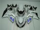 Suzuki GSXR 1000 K9 2009-2016 - Silber Weiß Suzuki GSXR 1000 K9 2009-2016 - Silber Weiß