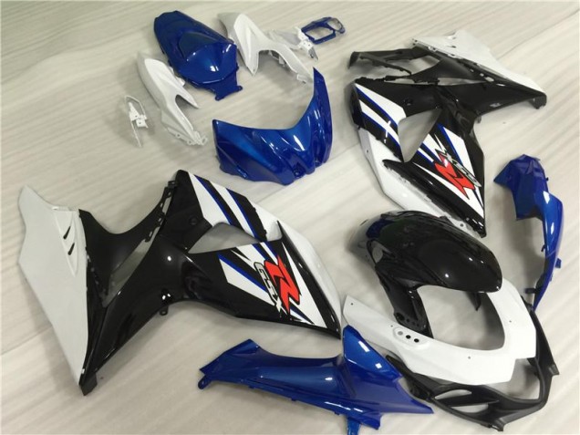 Suzuki GSXR 1000 K9 2009-2016 - Weiß Blau Schwarz Suzuki GSXR 1000 K9 2009-2016 - Weiß Blau Schwarz