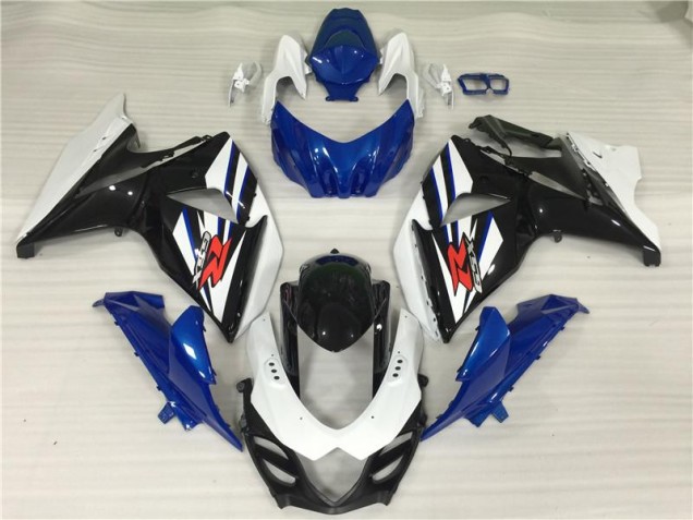 Suzuki GSXR 1000 K9 2009-2016 - Weiß Blau Schwarz Suzuki GSXR 1000 K9 2009-2016 - Weiß Blau Schwarz