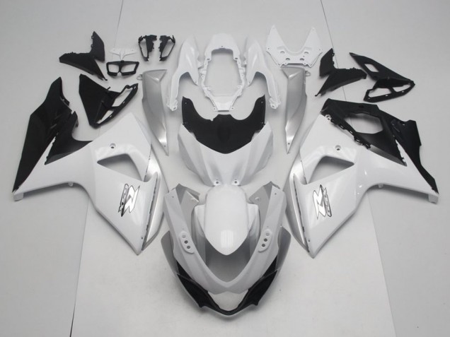 Suzuki GSXR 1000 K9 2009-2016 - Weiß OEM Stil Suzuki GSXR 1000 K9 2009-2016 - Weiß OEM Stil