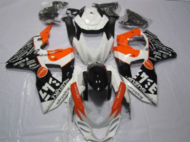 Suzuki GSXR 1000 K9 2009-2016 - Weiß Schwarz Orange Bright Logic