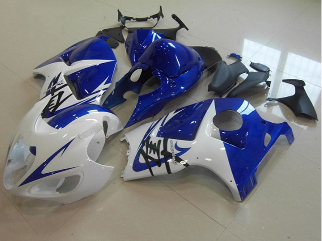 Suzuki GSXR 1300 Hayabusa 1996-2007 - Blau Weiß Suzuki GSXR 1300 Hayabusa 1996-2007 - Blau Weiß