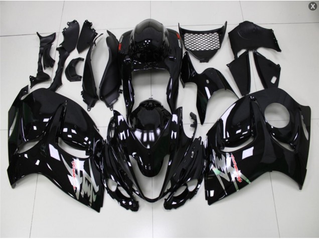 Suzuki GSXR 1300 Hayabusa 2008-2019 - Glänzend Schwarz Suzuki GSXR 1300 Hayabusa 2008-2019 - Glänzend Schwarz