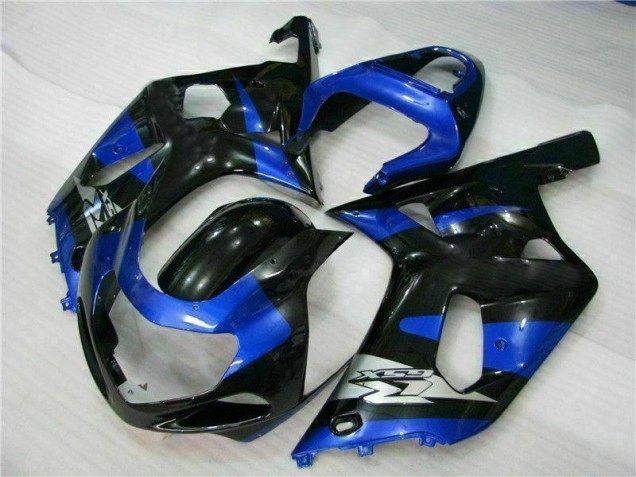Suzuki GSXR 600 / 750 K1 K2 K3 2001-2003 - Blau Schwarz Suzuki GSXR 600 / 750 K1 K2 K3 2001-2003 - Blau Schwarz