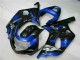 Suzuki GSXR 600 / 750 K1 K2 K3 2001-2003 - Blau Schwarz Suzuki GSXR 600 / 750 K1 K2 K3 2001-2003 - Blau Schwarz