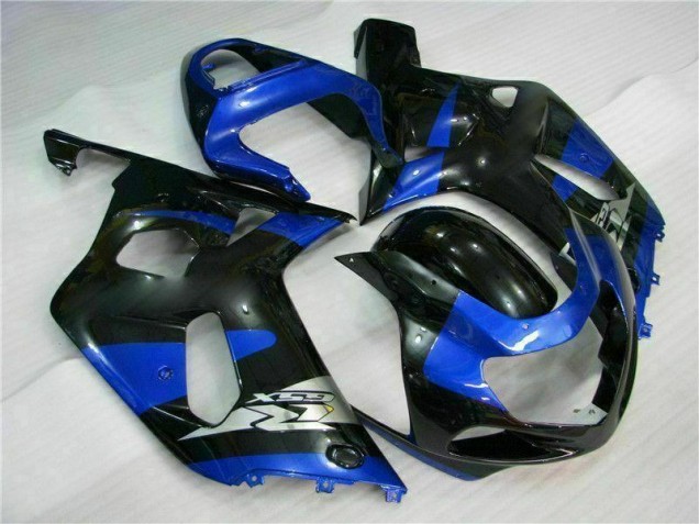 Suzuki GSXR 600 / 750 K1 K2 K3 2001-2003 - Blau Schwarz Suzuki GSXR 600 / 750 K1 K2 K3 2001-2003 - Blau Schwarz