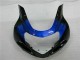 Suzuki GSXR 600 / 750 K1 K2 K3 2001-2003 - Blau Schwarz Suzuki GSXR 600 / 750 K1 K2 K3 2001-2003 - Blau Schwarz