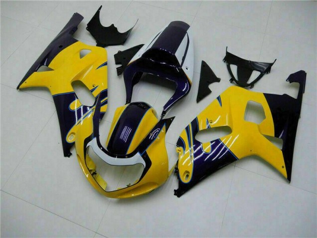 Suzuki GSXR 600 / 750 K1 K2 K3 2001-2003 - Gelb