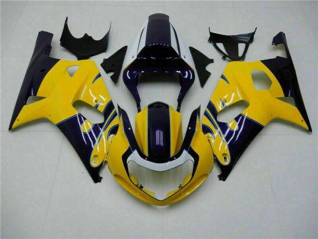Suzuki GSXR 600 / 750 K1 K2 K3 2001-2003 - Gelb