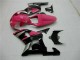 Suzuki GSXR 600 / 750 K1 K2 K3 2001-2003 - Rosa Schwarz Suzuki GSXR 600 / 750 K1 K2 K3 2001-2003 - Rosa Schwarz