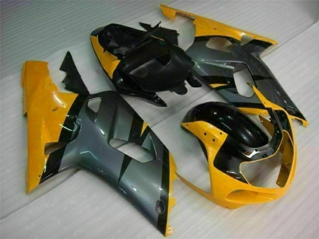 Suzuki GSXR 600 / 750 K1 K2 K3 2001-2003 - Schwarz Gelb Suzuki GSXR 600 / 750 K1 K2 K3 2001-2003 - Schwarz Gelb