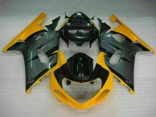 Suzuki GSXR 600 / 750 K1 K2 K3 2001-2003 - Schwarz Gelb Suzuki GSXR 600 / 750 K1 K2 K3 2001-2003 - Schwarz Gelb