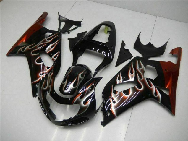 Suzuki GSXR 600 / 750 K1 K2 K3 2001-2003 - Schwarz Suzuki GSXR 600 / 750 K1 K2 K3 2001-2003 - Schwarz