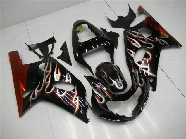Suzuki GSXR 600 / 750 K1 K2 K3 2001-2003 - Schwarz Suzuki GSXR 600 / 750 K1 K2 K3 2001-2003 - Schwarz