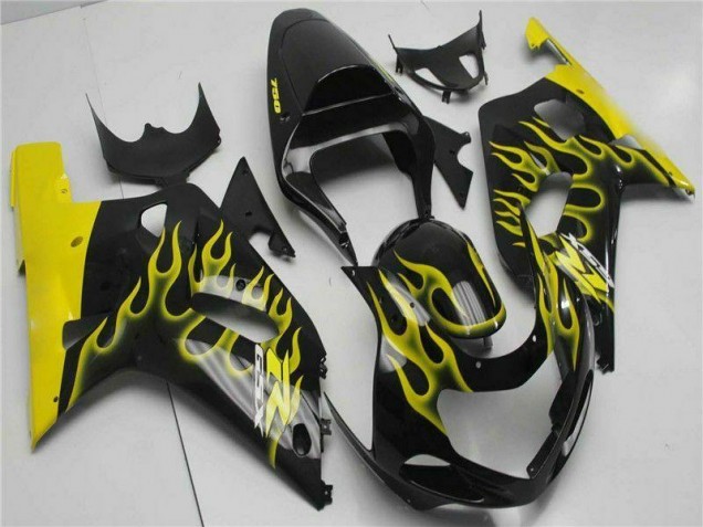 Suzuki GSXR 600 / 750 K1 K2 K3 2001-2003 - Schwarz Suzuki GSXR 600 / 750 K1 K2 K3 2001-2003 - Schwarz