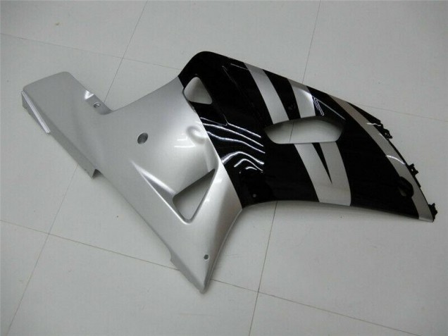Suzuki GSXR 600 / 750 K1 K2 K3 2001-2003 - Schwarz Silber Suzuki GSXR 600 / 750 K1 K2 K3 2001-2003 - Schwarz Silber
